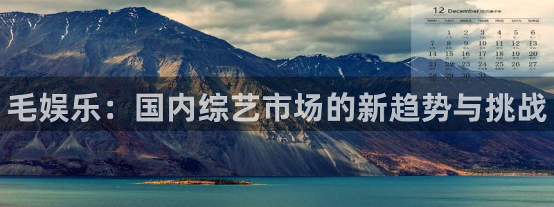 赢彩网kgame：毛娱乐：国内综艺市场的新趋势与挑战