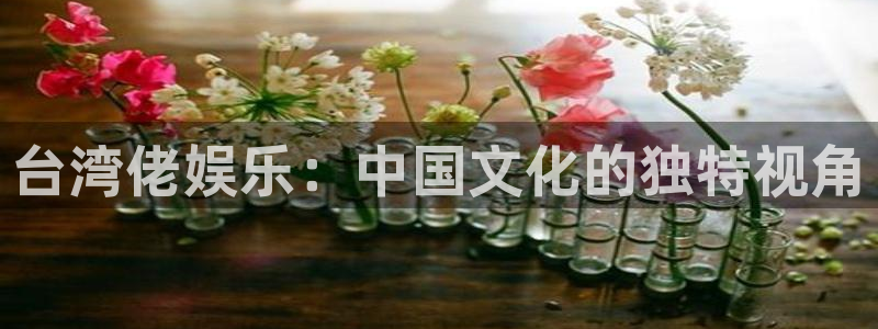 赢彩网4登录：台湾佬娱乐：中国文化的独特视角