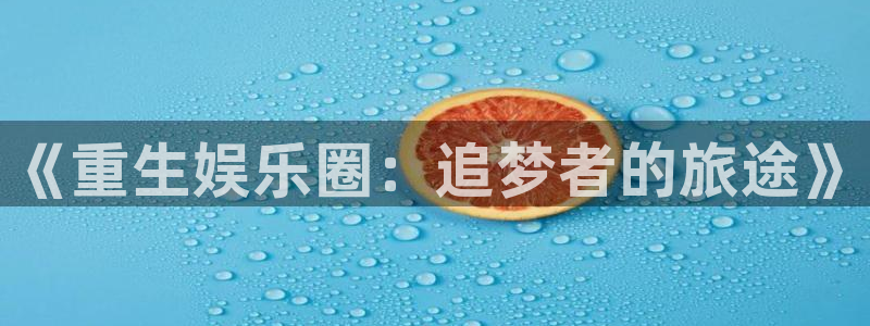 赢彩网3：《重生娱乐圈：追梦者的旅途》